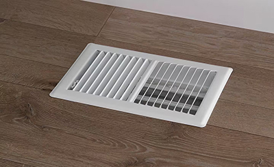 Open vents throughout your house